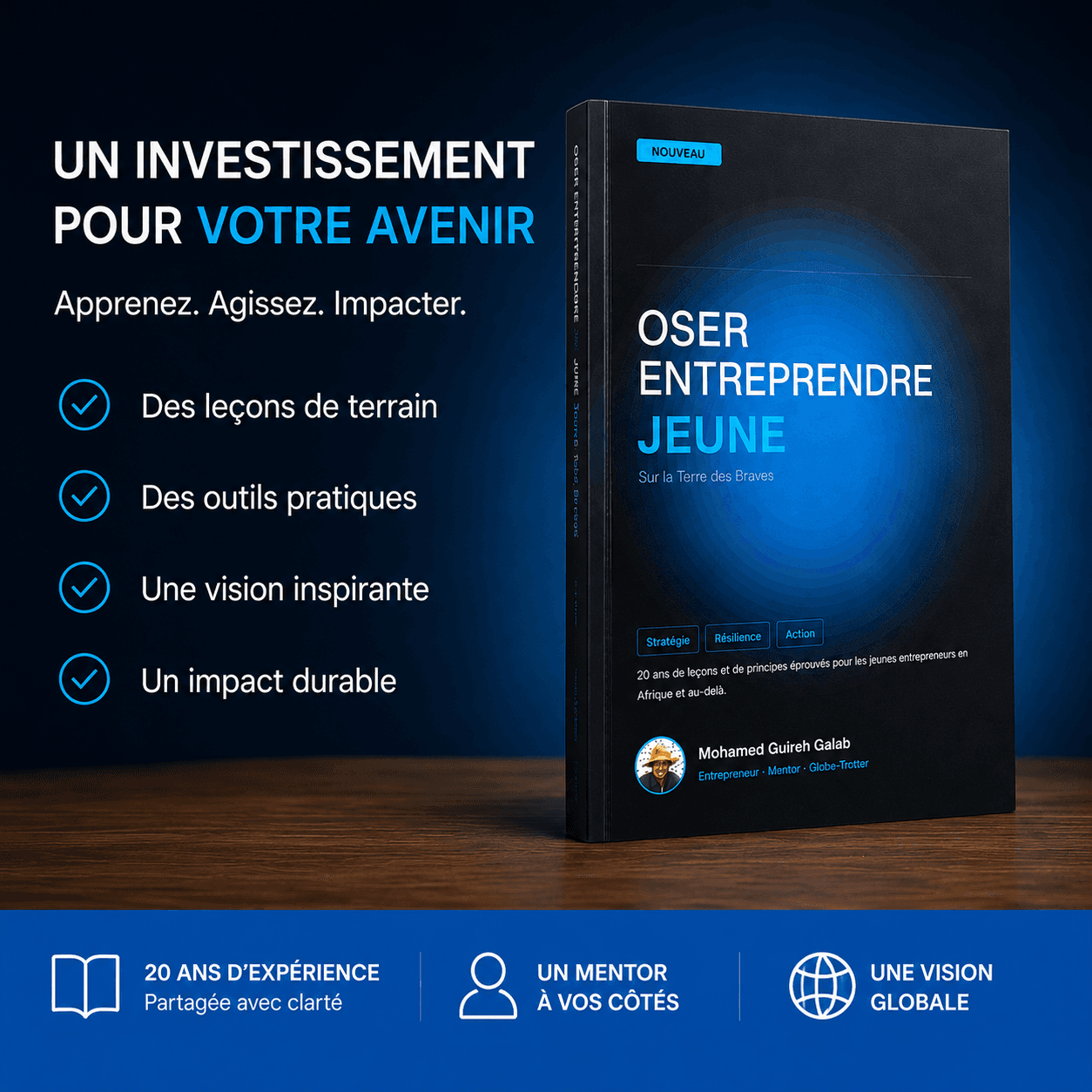 Un investissement pour votre avenir : apprenez, agissez, impactez